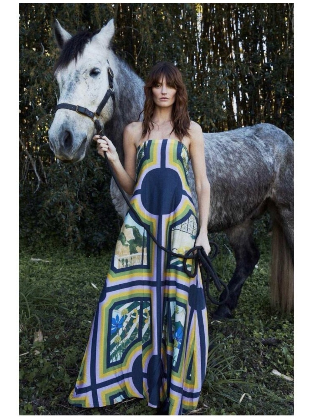 MUMA WORLD REVOLVE Looking Glass Ursa Dress in Garden Size XS VGUC